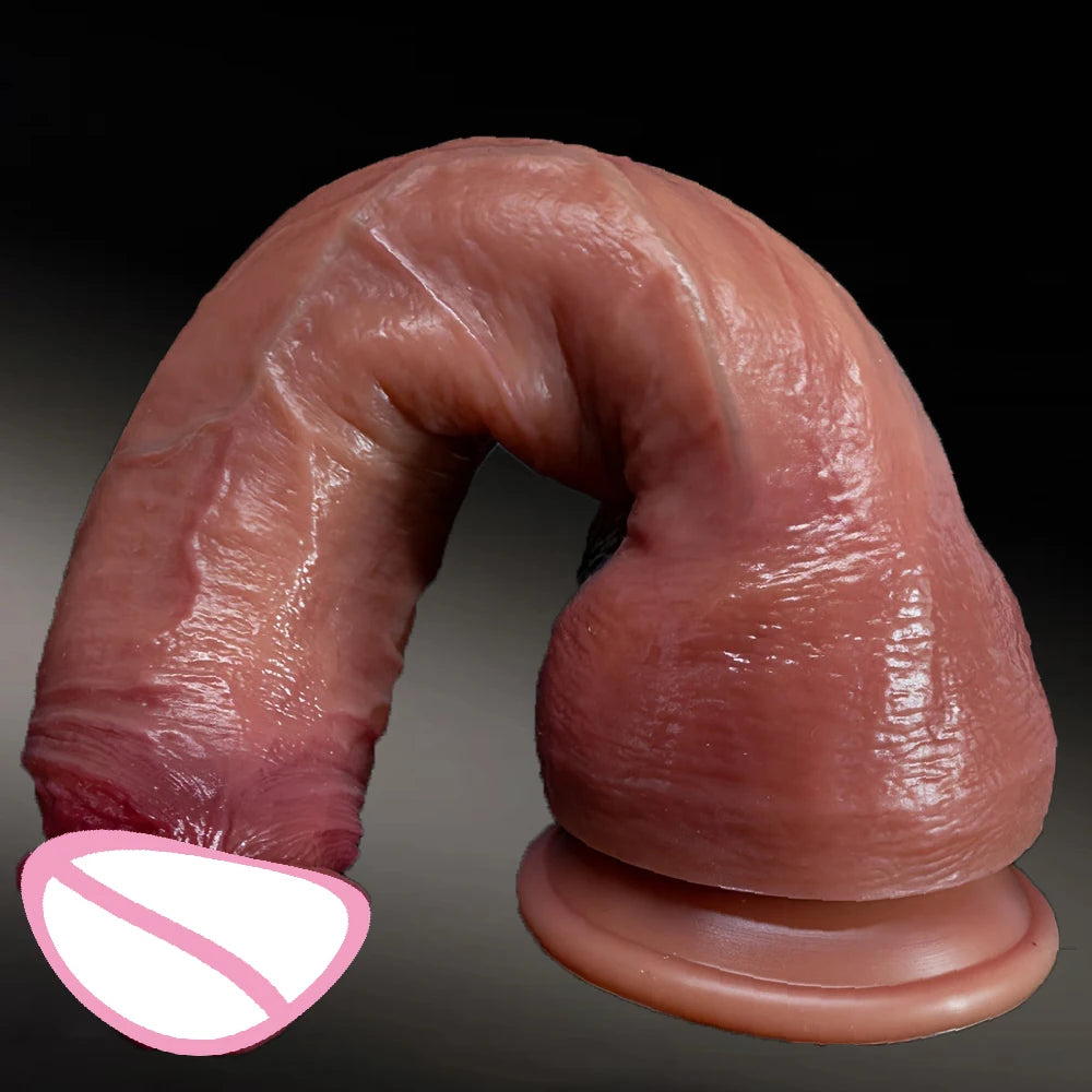 Oversized Soft Realistic Dildo Big Penis Suction Cup Dick Penetration Anal Adult Sex Toys/Anal Toy For Women Masturbation Dildos
