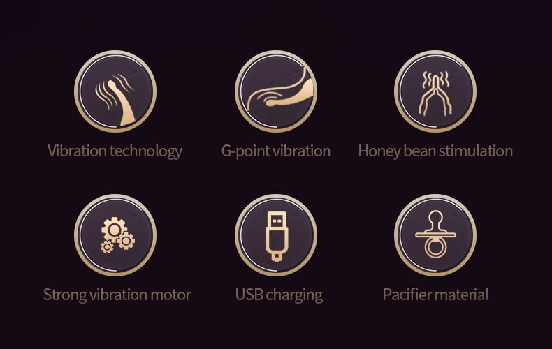 "Vibromasseur point G utilisé pour la stimulation magnétique du clitoris féminin, avec vibrations multifréquences ultrasoniques et rechargeables."