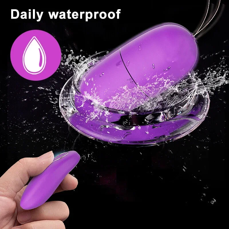 Œuf Vibrant Télécommandé Sans Fil – Vibromasseur Discret pour Femme | Stimulateur G-Spot