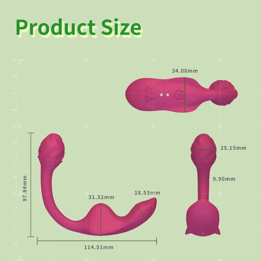 Culotte Vibrante Télécommandée – Stimulateur Point G & Clitoris Sans Fil.