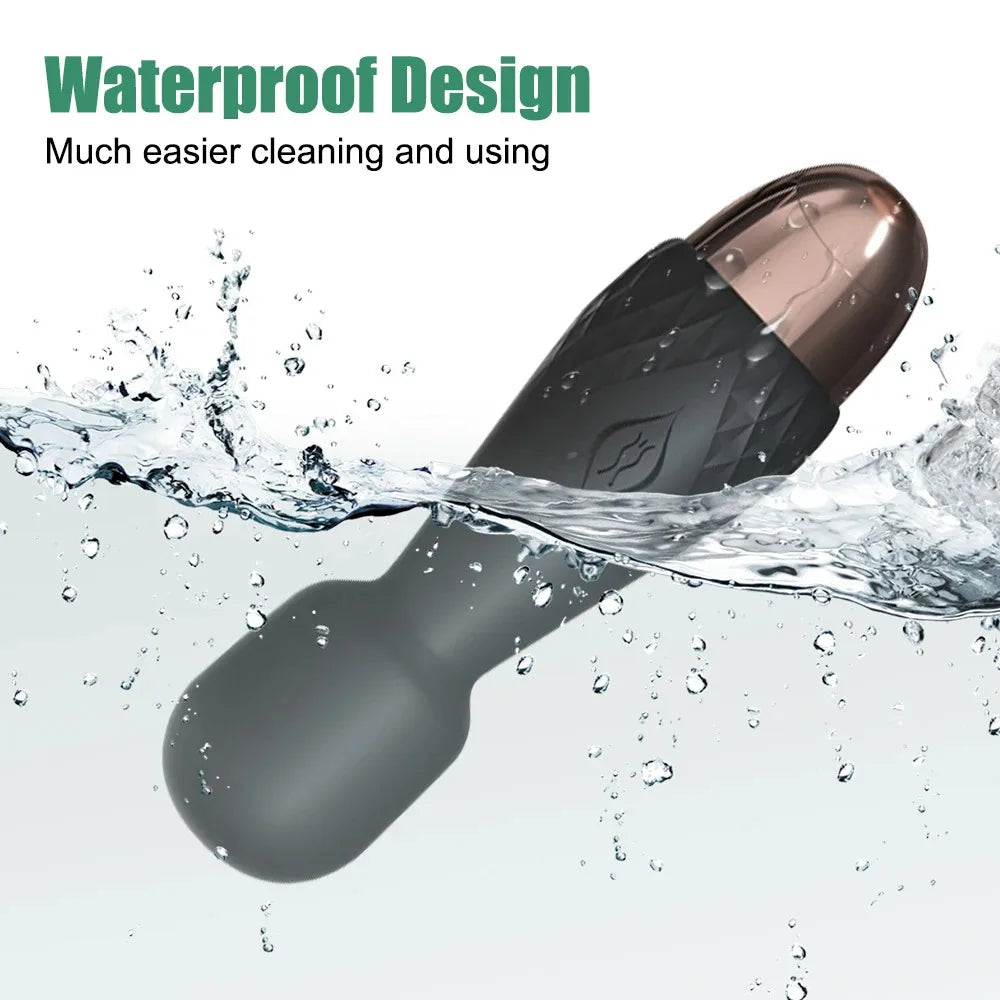 Mini Vibromasseur Personnel en Silicone – Puissant et Silencieux | Stimulateur Clitoridien & G-Spot pour Femme