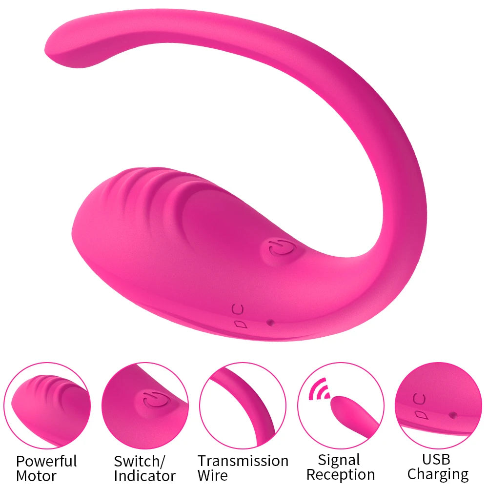 "Découvrez le plaisir ultime avec notre stimulateur intime à 9 vitesses, contrôlable via application – discrétion, puissance et sensations inégalées pour des moments inoubliables en solo ou en couple !"