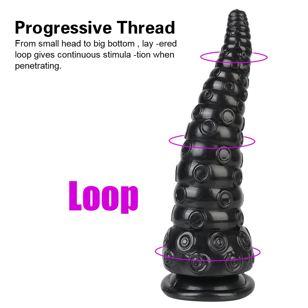 Plug Anal Octopus avec Ventouse - Massage Prostatique et Expansion Anale | Sextoy Adulte Unisexeentacle Dildos Sex Toys