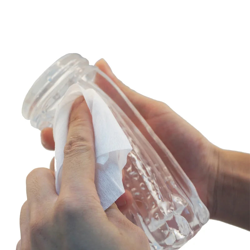 Masturbateur Homme – Vagin en Silicone Transparent avec Effet de Succion