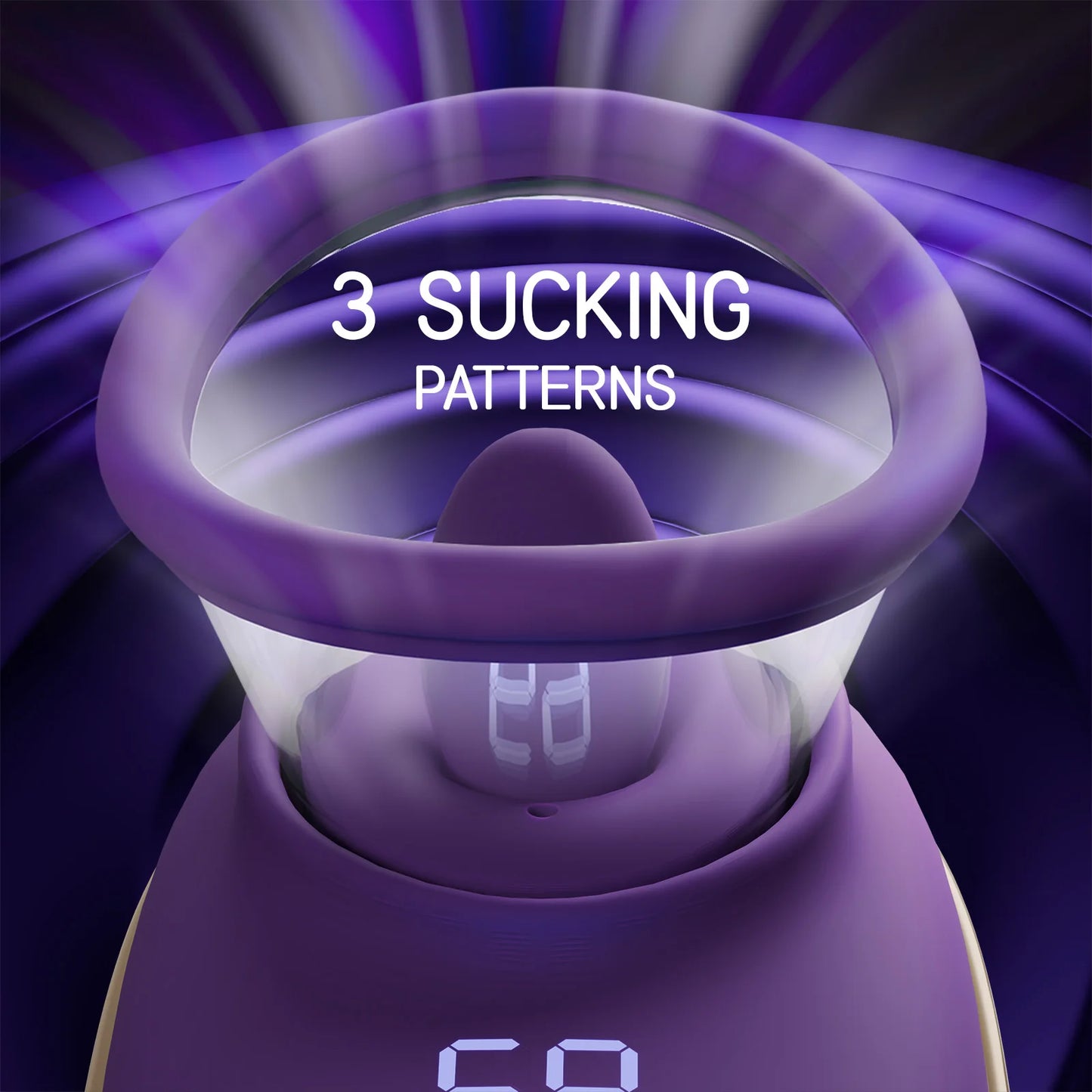 Vibromasseur Clitoridien avec Succion et Langue Léchante – Stimulateur Intime Multifonction pour Femme | Masturbateur Clitoris, Mamelons et Vagin