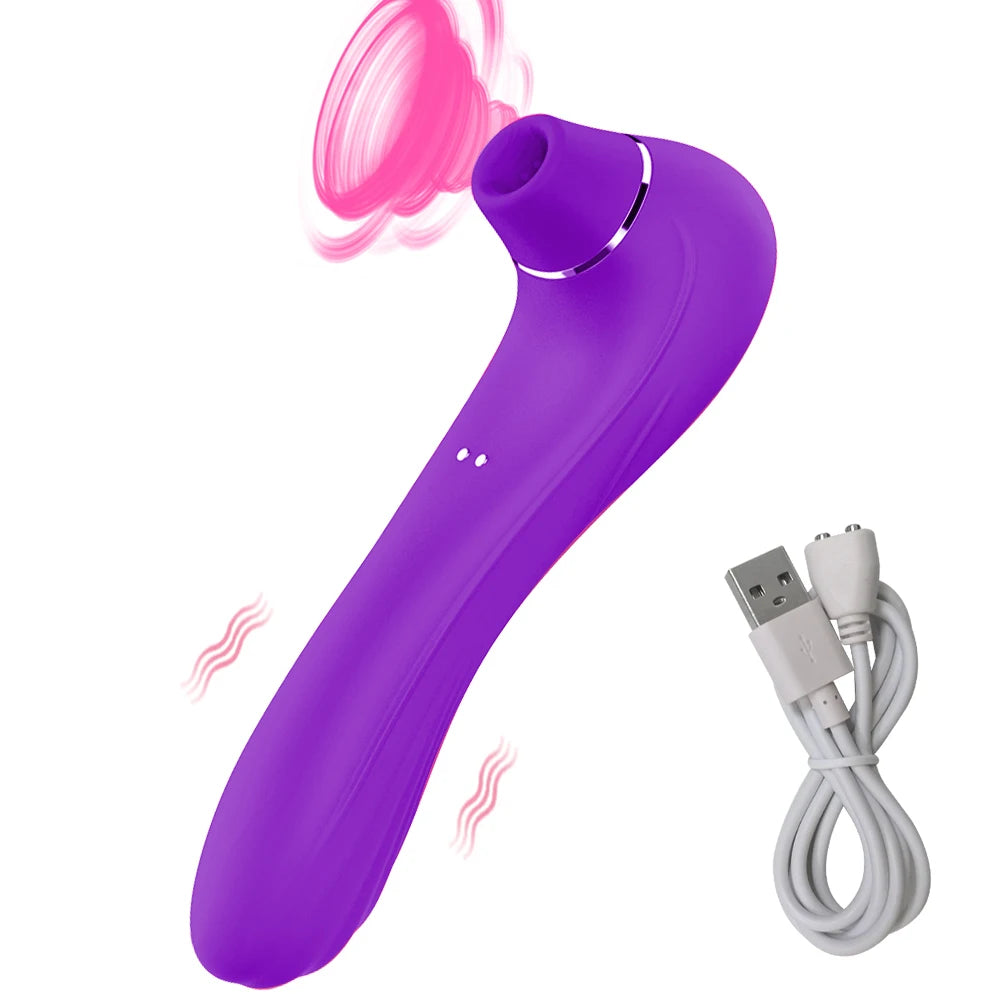 Vibromasseur à Succion – Stimulateur Clitoridien & Effet Caresse Orale