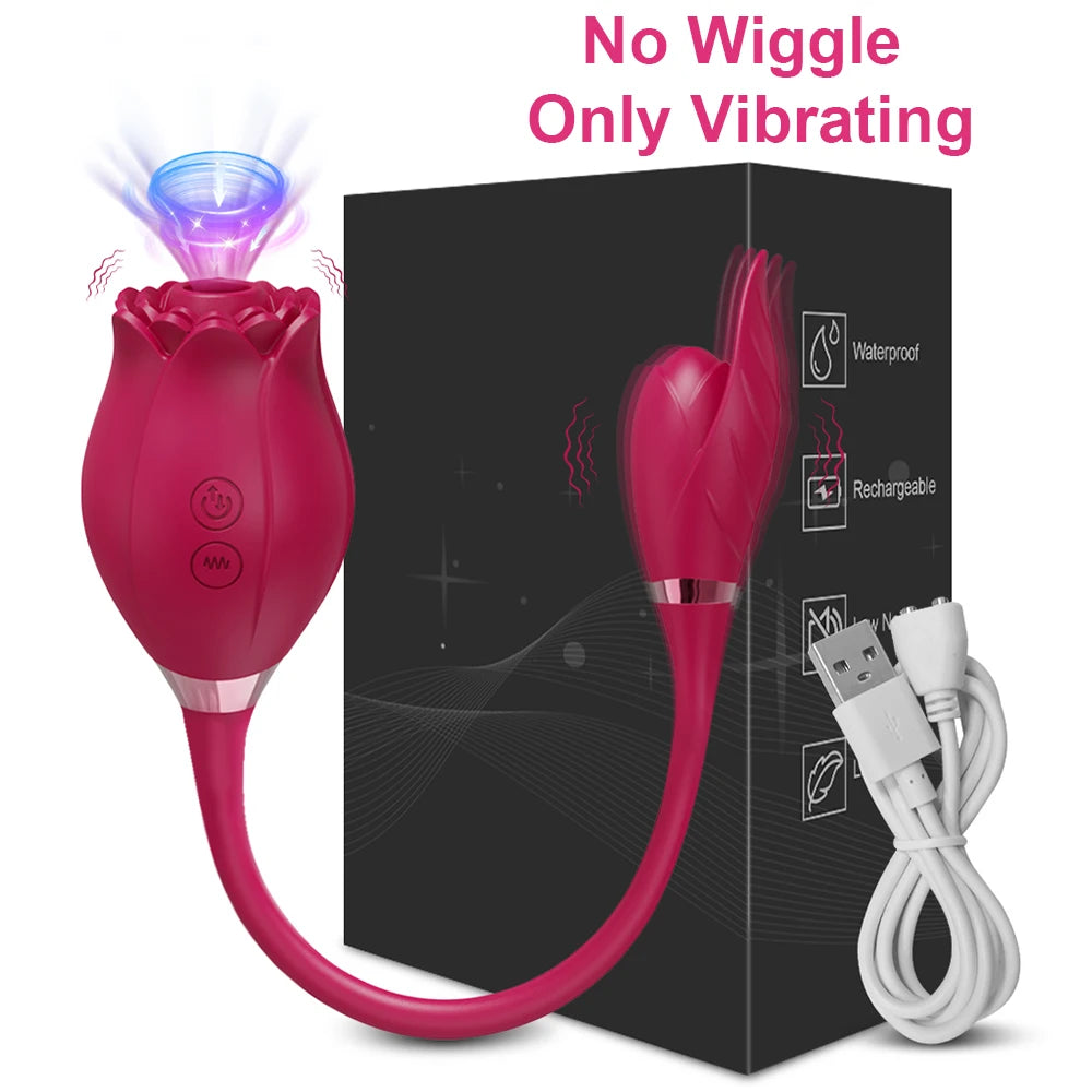 Vibromasseur Suceur de Clitoris – Stimulateur Multi-Zones pour Femme | Clitoris, Mamelons, Point G