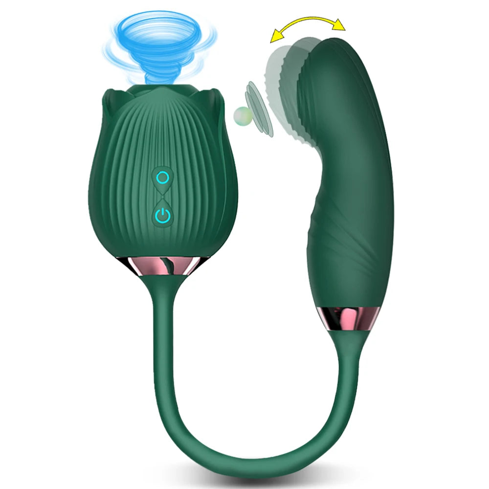 Vibromasseur Suceur de Clitoris – Stimulateur Multi-Zones pour Femme | Clitoris, Mamelons, Point G