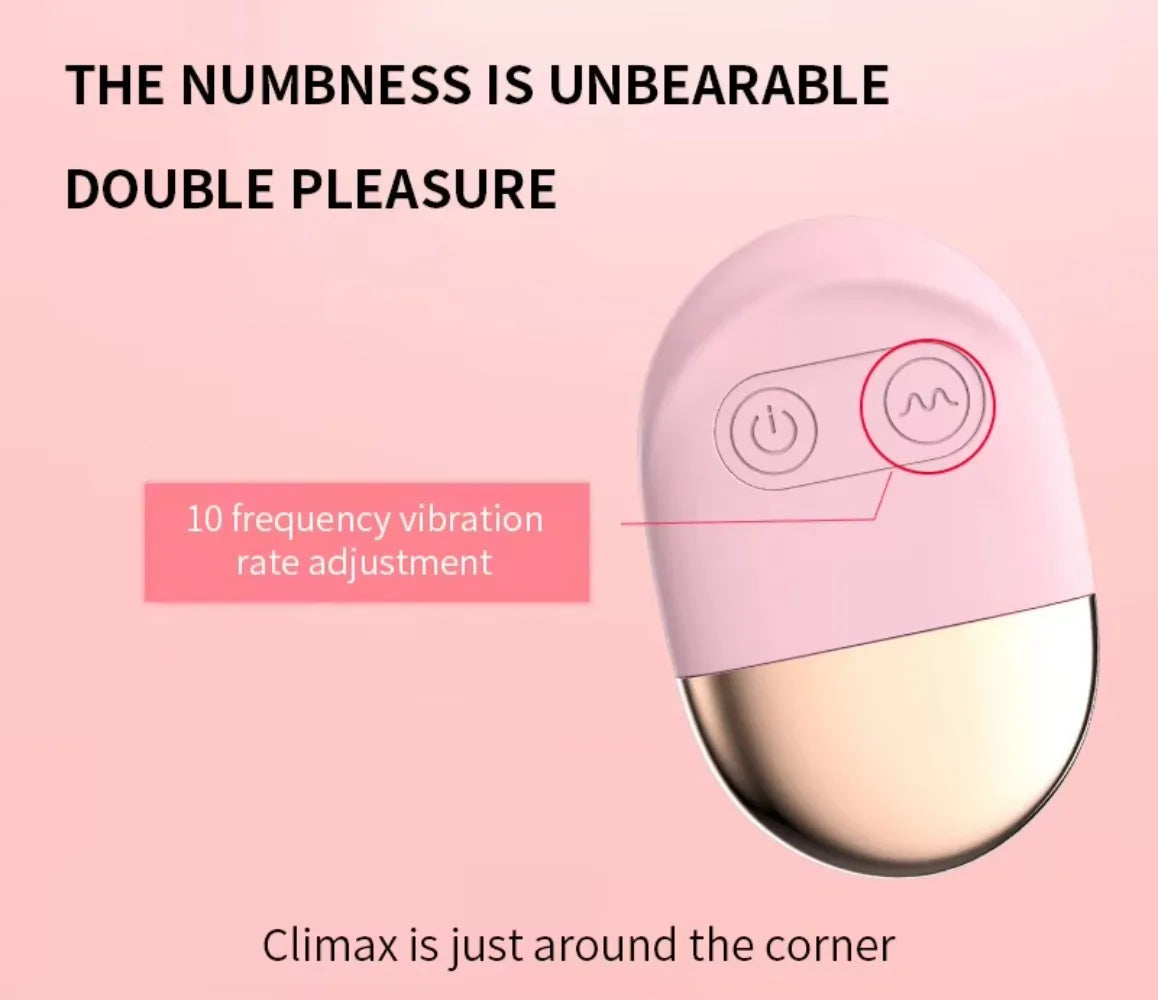 Boule de Massage Vaginale Vibrante – 10 Vitesses avec Télécommande Sans Fil