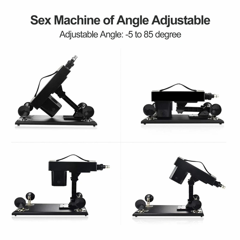 FREDORCH Sex Machine - Masturbateur Automatique pour Homme et Femme - Pénétration Réaliste avec Vitesse Réglable - Godemichet Inclus - Sextoy Haute Performanceng Device for Couple
