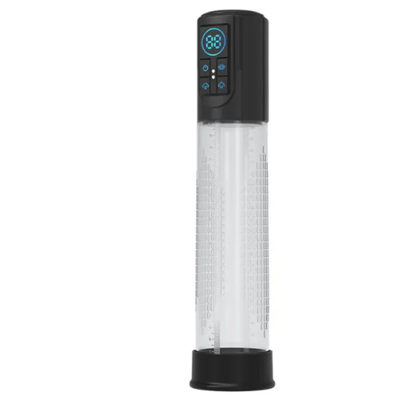 Pompe à Pénis Électrique Étanche IPX7 – Agrandisseur Masculin Automatique et Stimulation Érectile