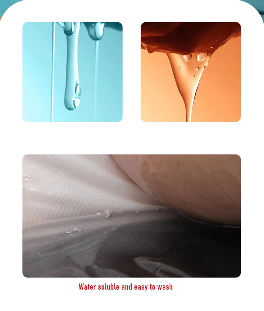 Lubrifiant Intime Effet Sperme Saveur Fruits – Gel à Base d’Eau pour Pénétration et Sextoys