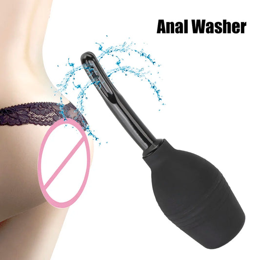 Douche Intime Anal et Vaginale - Pompe de Nettoyage Médicale pour Adultes | Embout Lavement Hygiénique