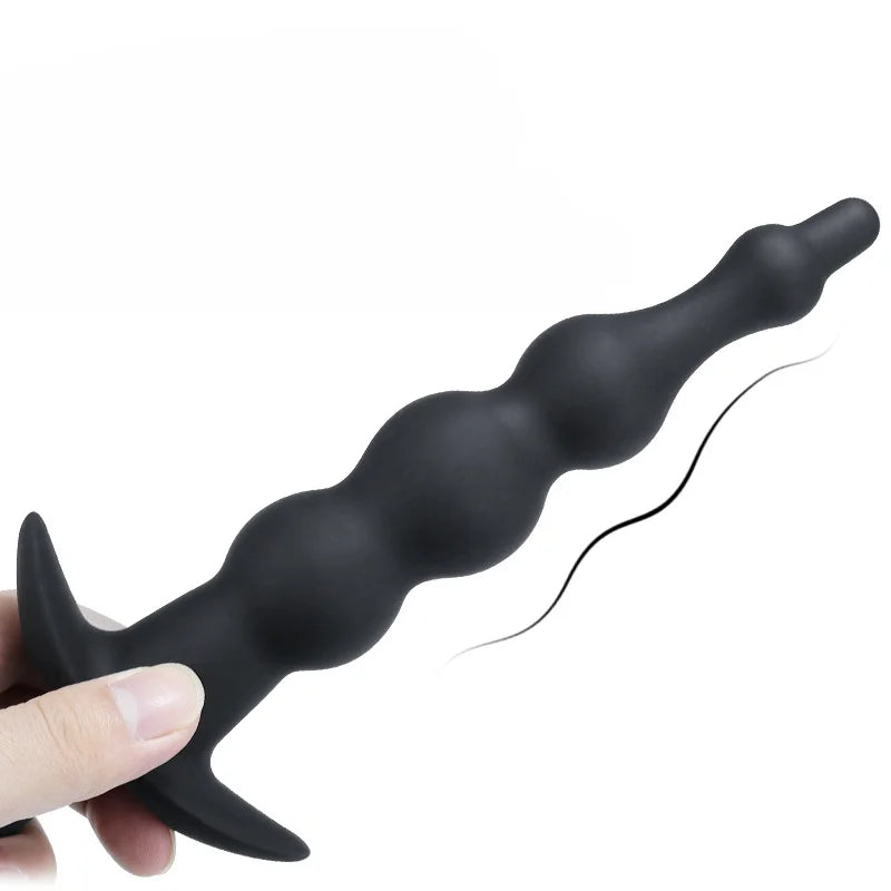 Plug Anal Gonflable Vibrant - 12 Modes de Vibration | Massage Prostatique et Expansion Anale