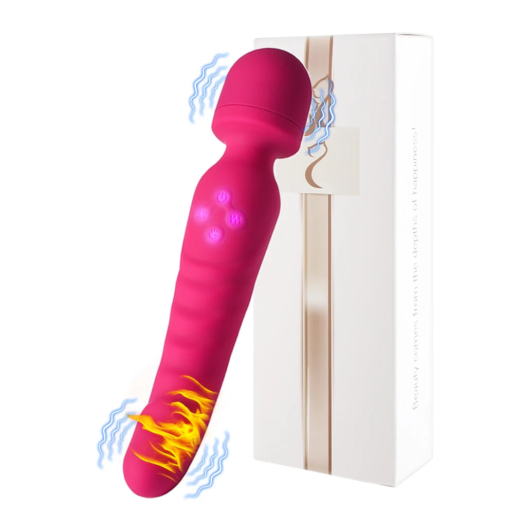 Vibromasseur AV Puissant pour Femme – Stimulation Point G, Clitoris & Massage Vaginal