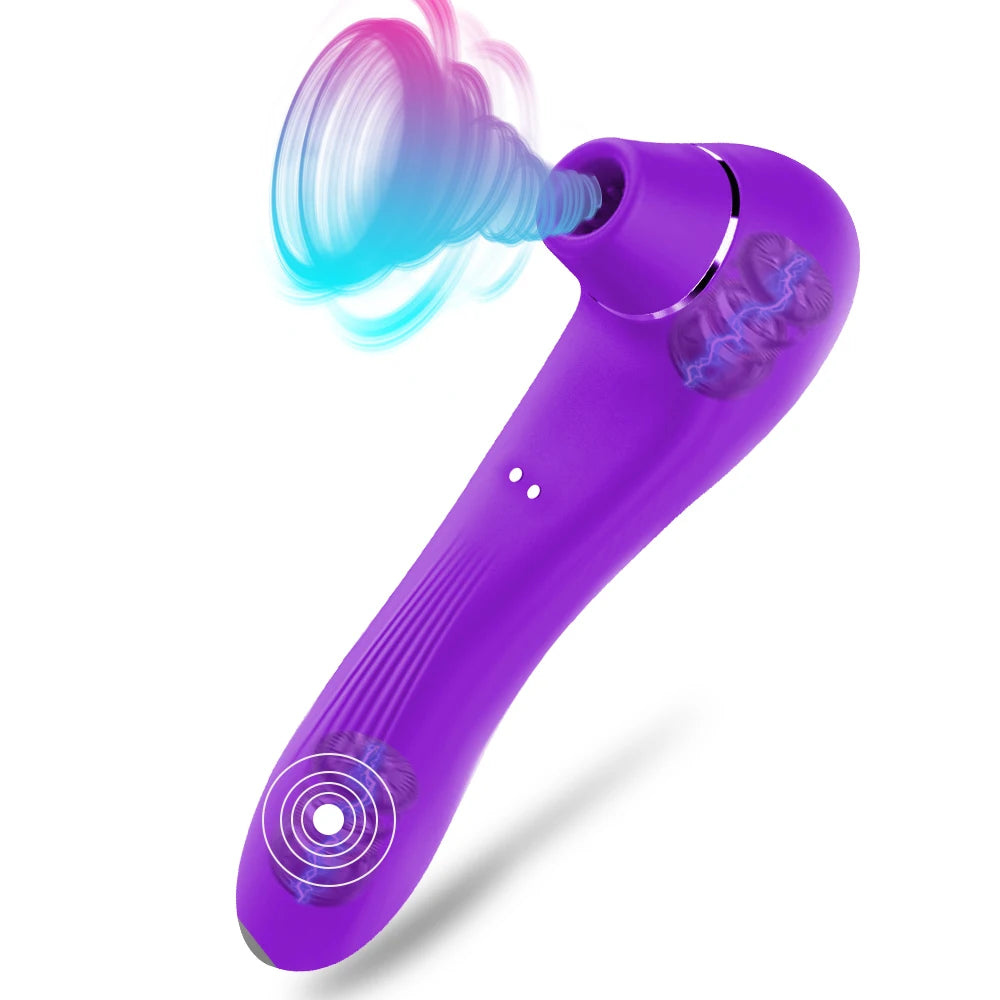 Vibromasseur à Succion – Stimulateur Clitoridien & Effet Caresse Orale