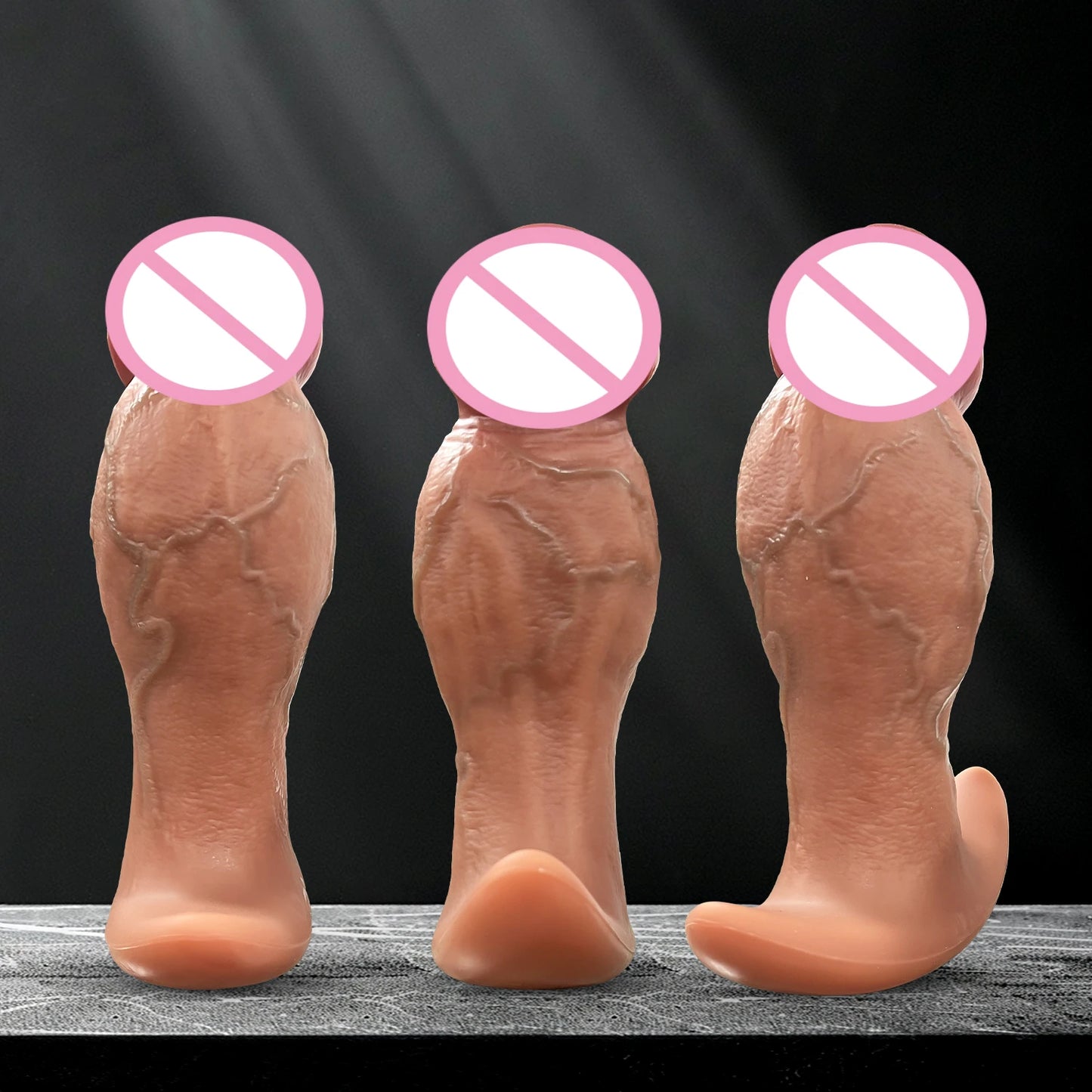 Super Big Skin Dildo Penis Prostate Massager – Sextoy réaliste en silicone pour stimulation analeized Strap-on Dildos Sex toys