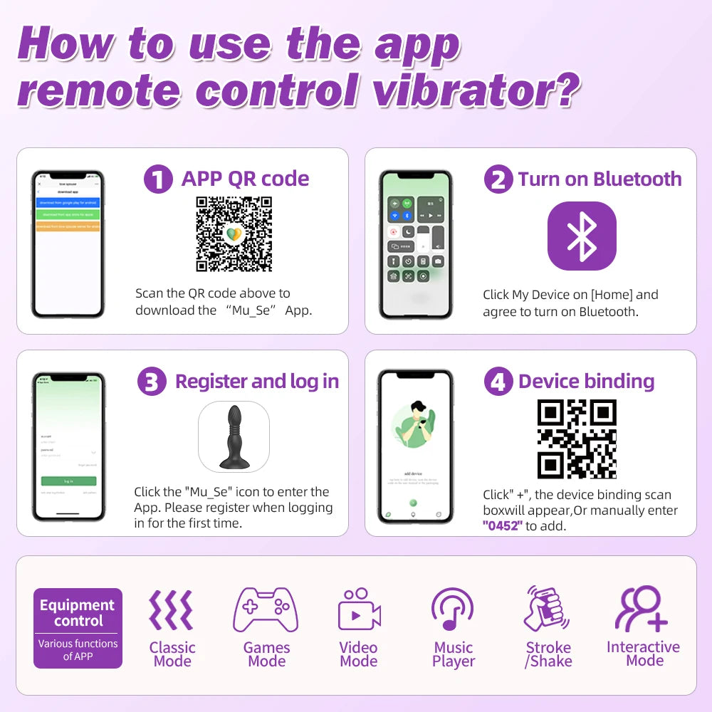 Plug anal vibrant connecté – Stimulateur de prostate masculin avec contrôle à distance via application Bluetooth, pour une expérience de plaisir intense et personnalisée.