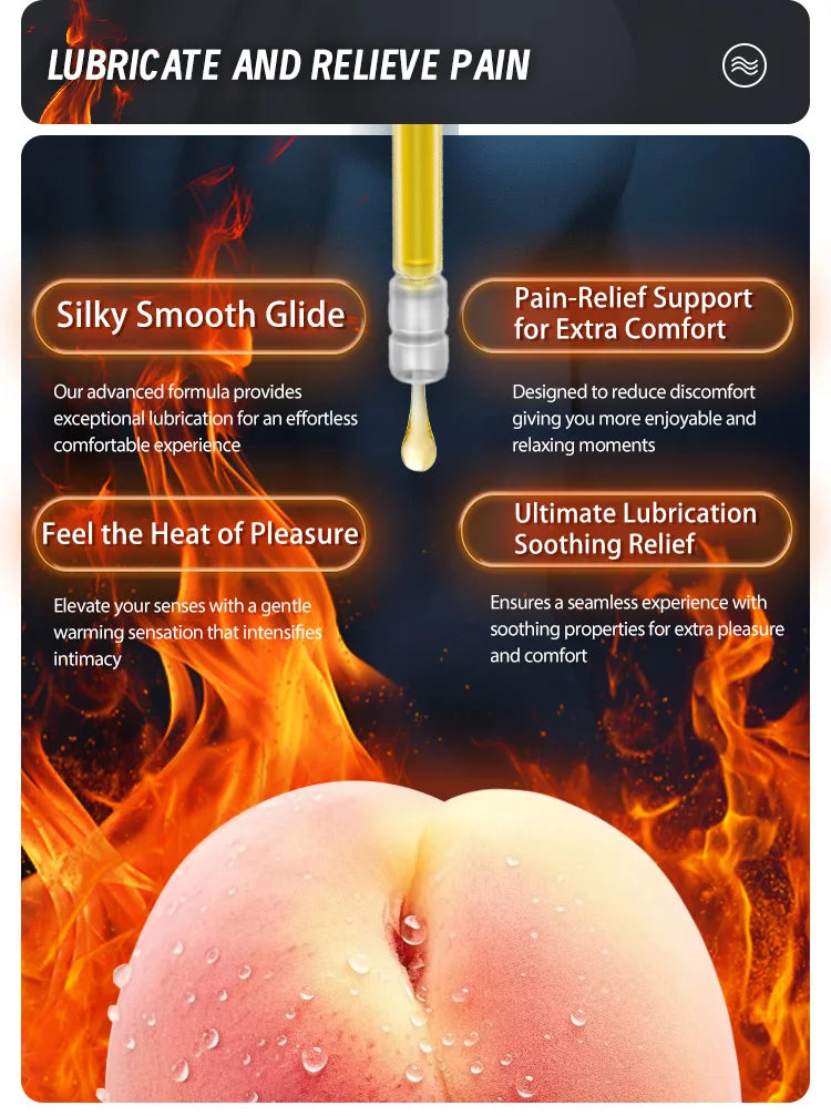 Anal Lubrifiant for Gay Couples – Gel Intime pour Plaisir Anal Renforcé