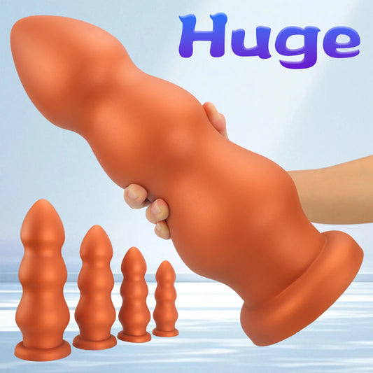 Perles Anales XXL en Silicone Souple - Plug Anal Lisse Grande Taille | Sextoy Femme et Homme