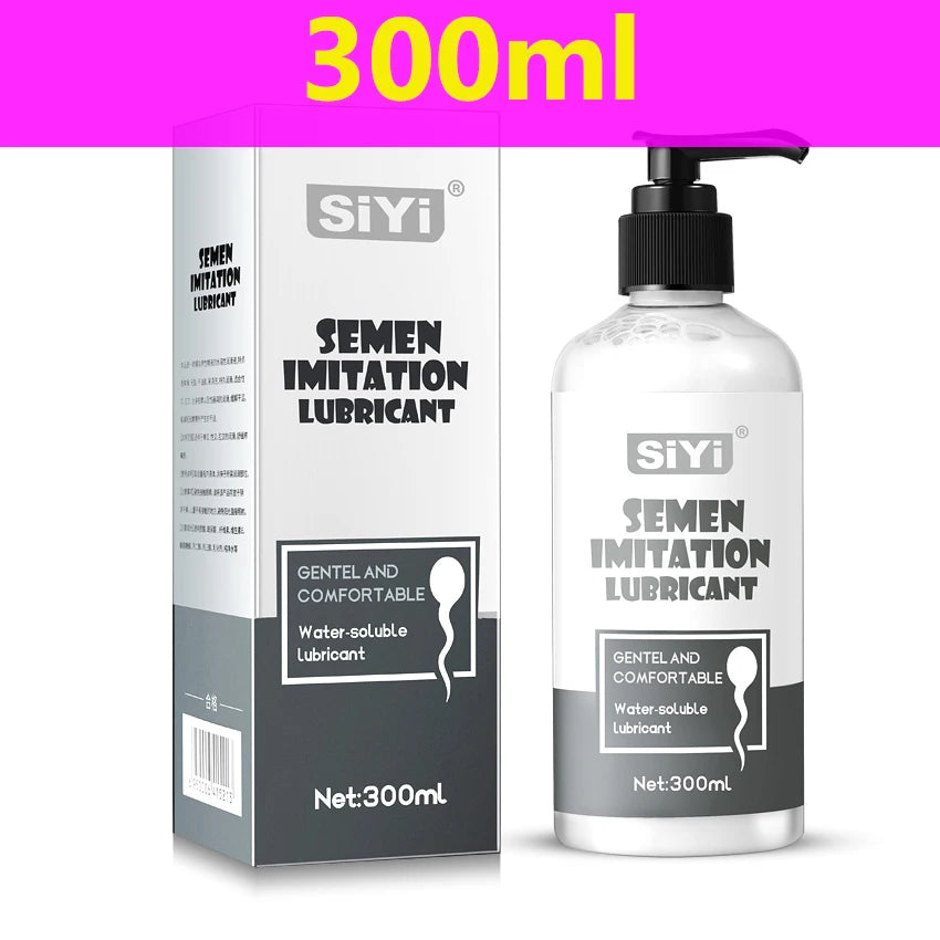 Lubrifiant Intime Effet Sperme Saveur Fruits – Gel à Base d’Eau pour Pénétration et Sextoys
