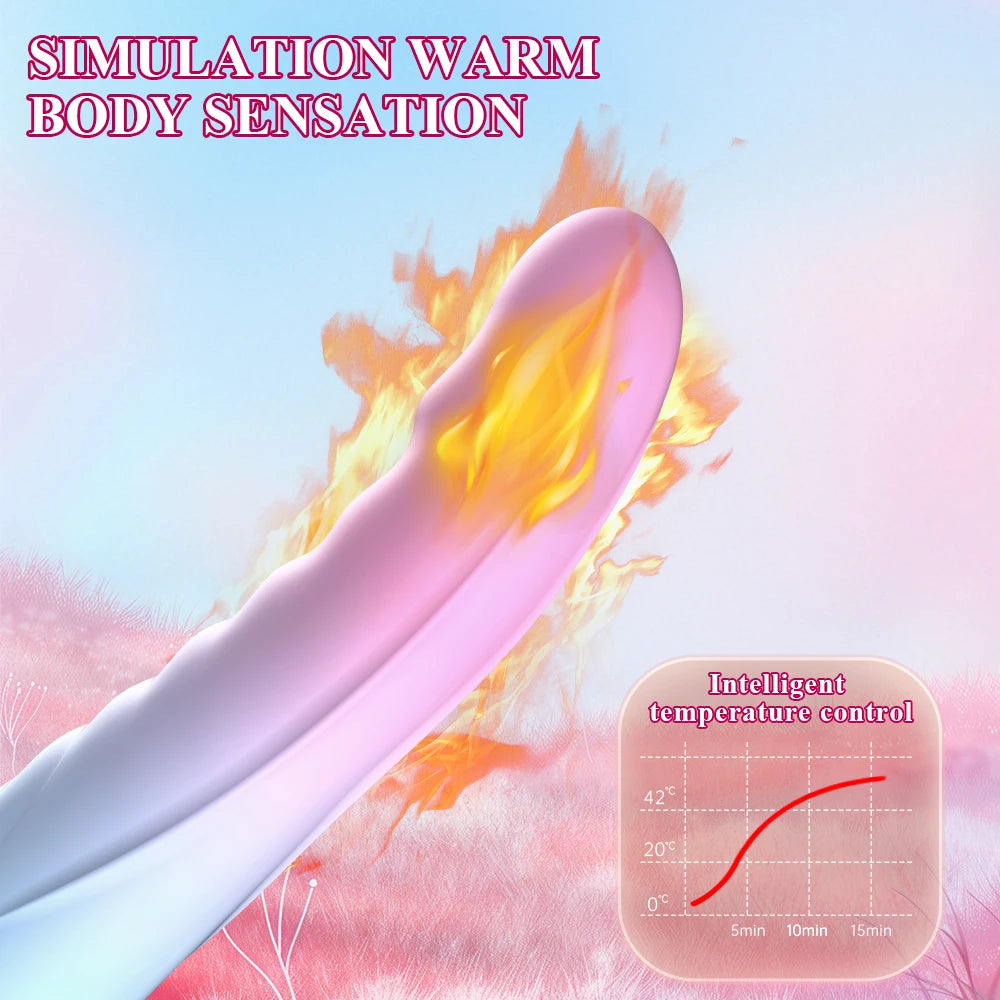 Vibromasseur AV Puissant pour Femme – Stimulation Point G, Clitoris & Massage Vaginal