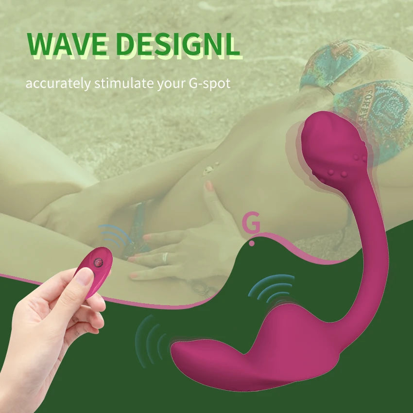 Culotte Vibrante Télécommandée – Stimulateur Point G & Clitoris Sans Fil.