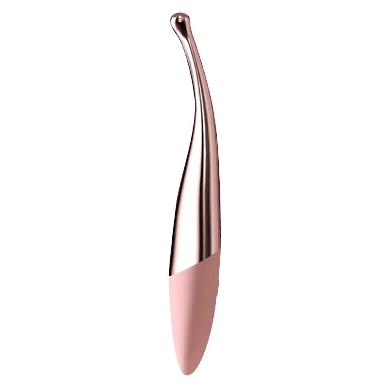 "Vibromasseur point G utilisé pour la stimulation magnétique du clitoris féminin, avec vibrations multifréquences ultrasoniques et rechargeables."