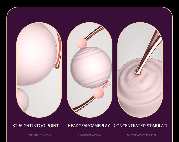"Vibromasseur point G utilisé pour la stimulation magnétique du clitoris féminin, avec vibrations multifréquences ultrasoniques et rechargeables."