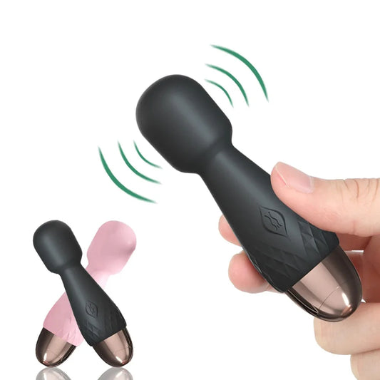 Mini Vibromasseur Personnel en Silicone – Puissant et Silencieux | Stimulateur Clitoridien & G-Spot pour Femme