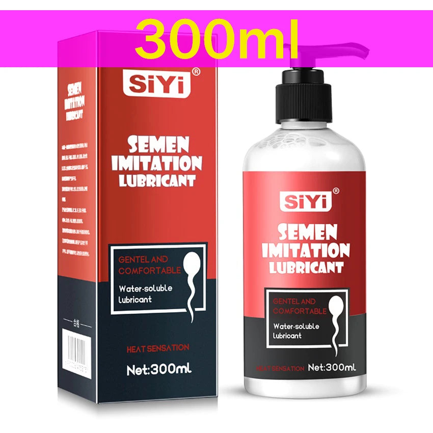 Lubrifiant Intime Effet Sperme Saveur Fruits – Gel à Base d’Eau pour Pénétration et Sextoys