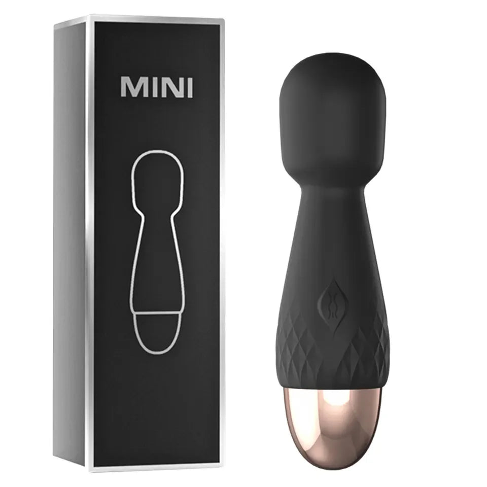 Mini Vibromasseur Personnel en Silicone – Puissant et Silencieux | Stimulateur Clitoridien & G-Spot pour Femme
