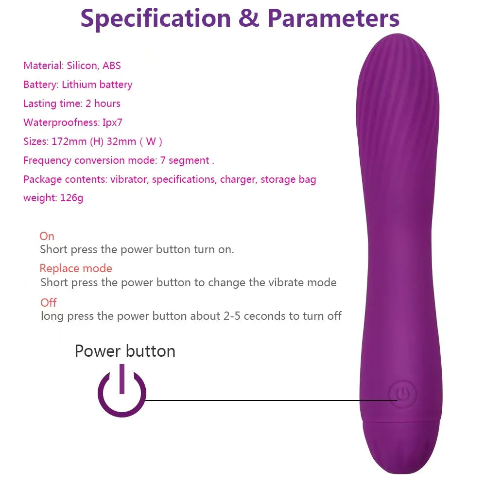 ibromasseur Réaliste en Silicone Souple – Rechargeable – Stimulateur Clitoridien et Vaginal pour Femme