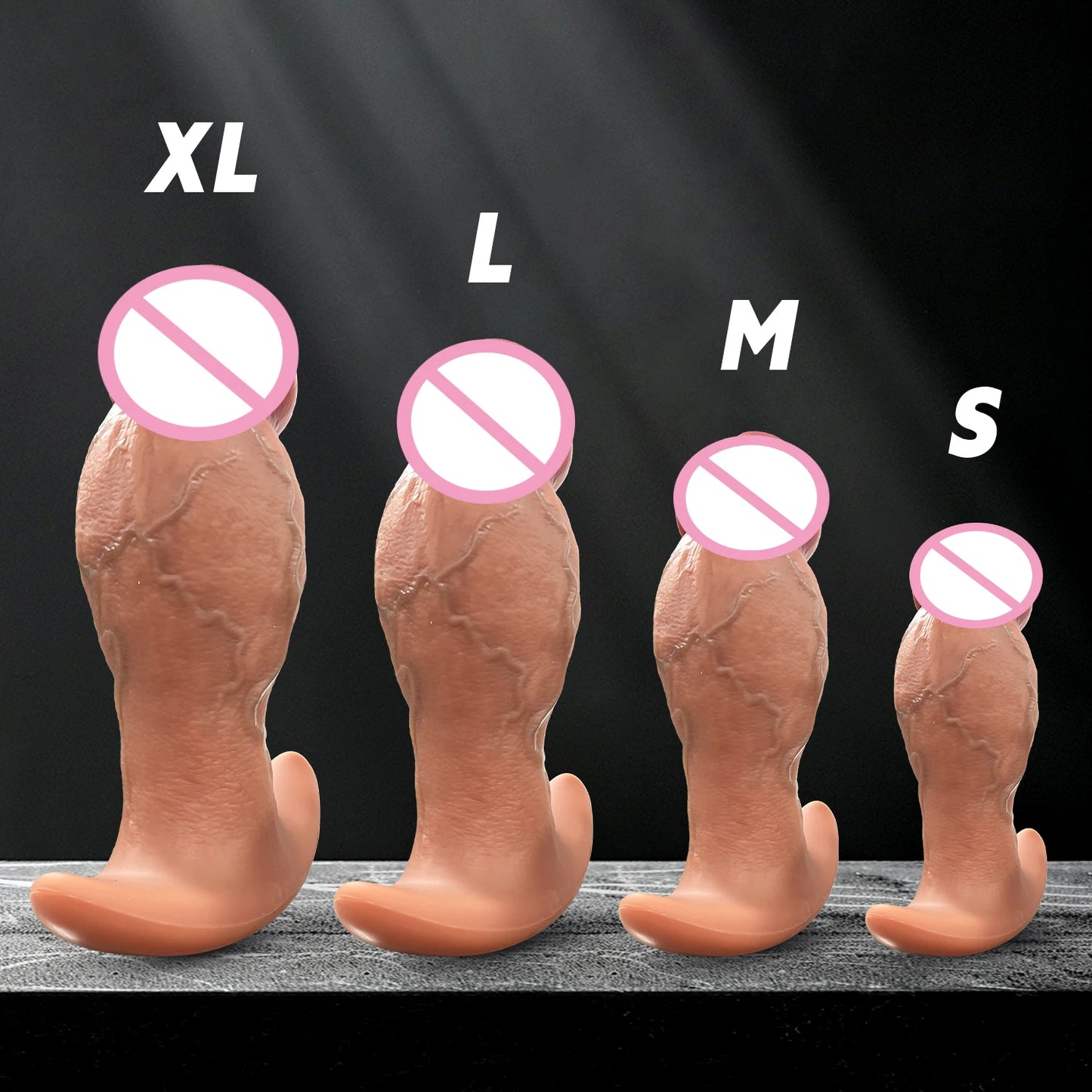 Super Big Skin Dildo Penis Prostate Massager – Sextoy réaliste en silicone pour stimulation analeized Strap-on Dildos Sex toys