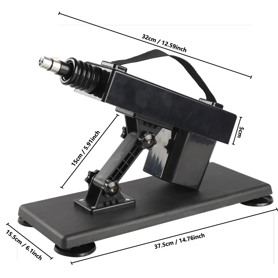 FREDORCH Sex Machine - Masturbateur Automatique pour Homme et Femme - Pénétration Réaliste avec Vitesse Réglable - Godemichet Inclus - Sextoy Haute Performanceng Device for Couple