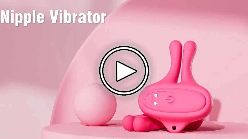Pinces Vibrantes pour Seins - 9 Modes de Vibration - Stimulation Magnétique des Tétons - Accessoire Érotique BDSM pour Femmes et Couples