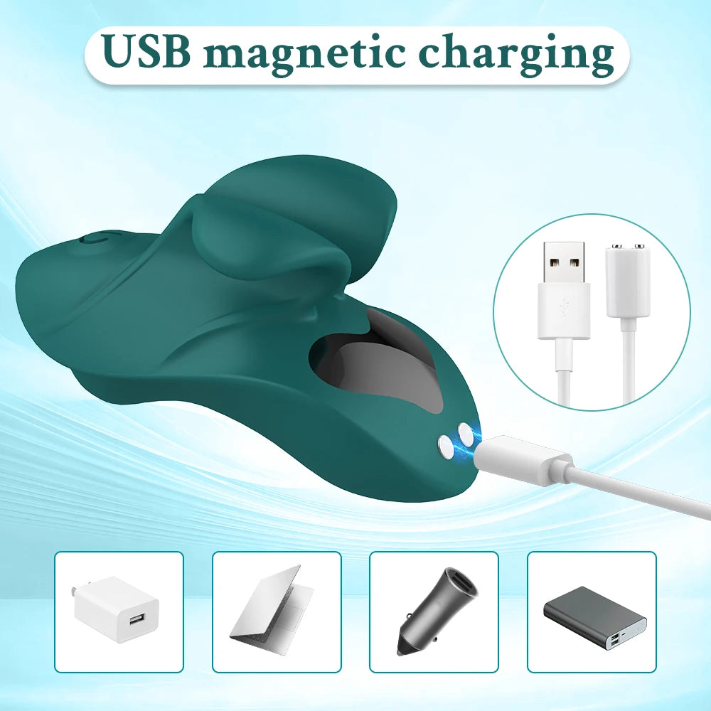 Mini Stimulateur Intime pour Femme – Format Doigt