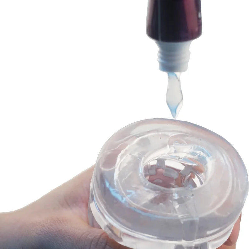 Masturbateur Homme – Vagin en Silicone Transparent avec Effet de Succion