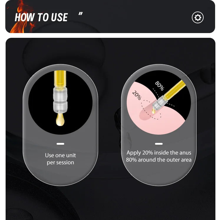 Anal Lubrifiant for Gay Couples – Gel Intime pour Plaisir Anal Renforcé