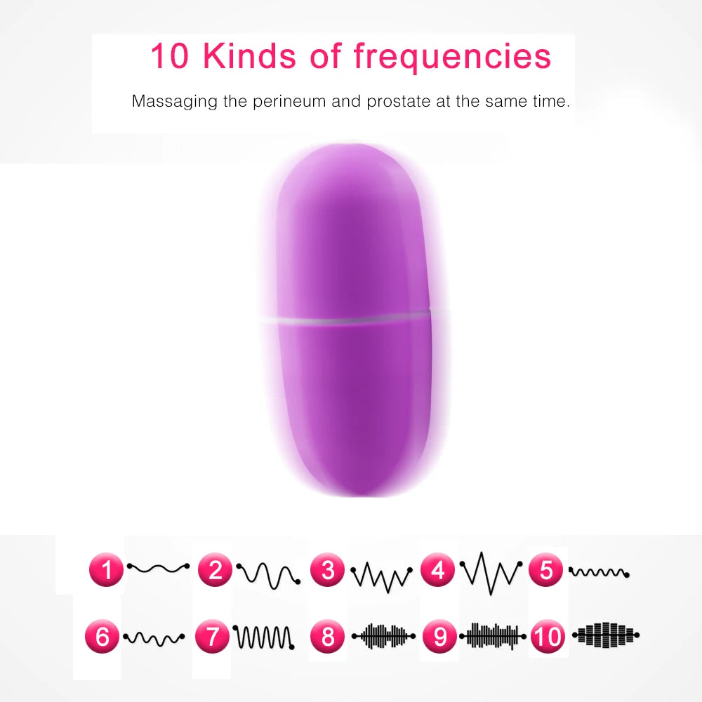 Œuf Vibrant Télécommandé Sans Fil – Vibromasseur Discret pour Femme | Stimulateur G-Spot