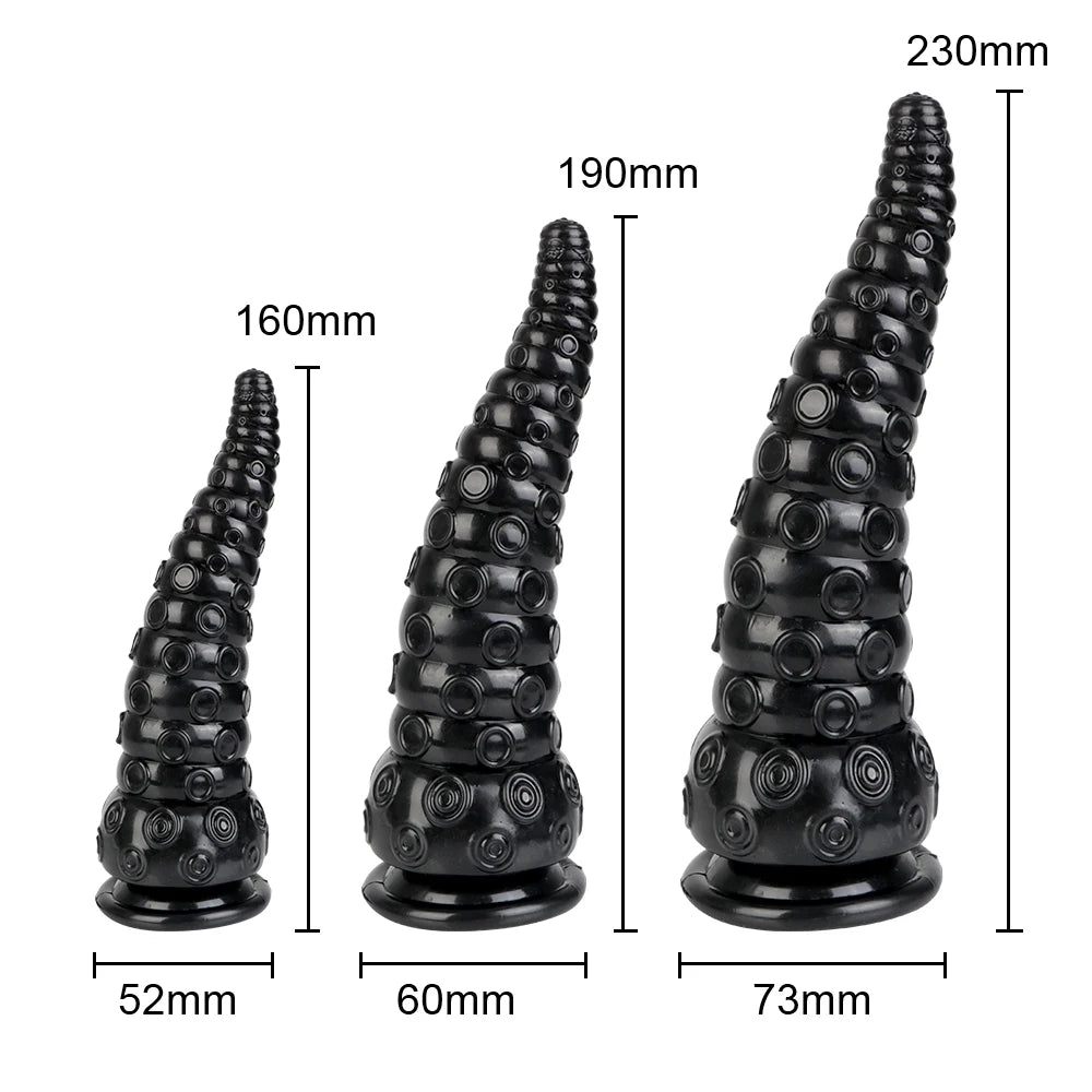 Plug Anal Octopus avec Ventouse - Massage Prostatique et Expansion Anale | Sextoy Adulte Unisexeentacle Dildos Sex Toys