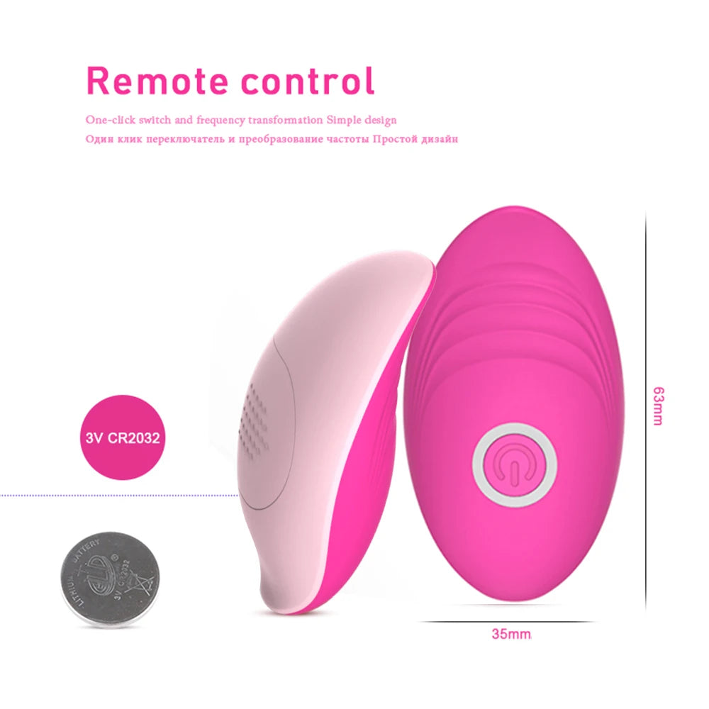 Boules de Kegel Vibrantes avec Télécommande – Œuf Vibrant pour Exercices Vaginal & Renforcement du Périnée