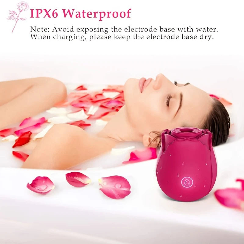 "Vibromasseur rose avec succion puissante - Stimulateur sous vide pour mamelons et clitoris - Jouet intime pour femmes"