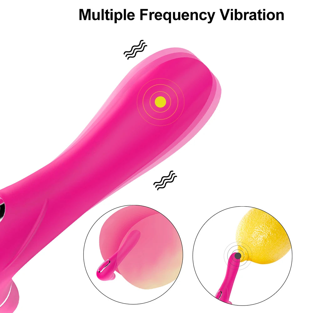Vibromasseur à Succion – Stimulateur Clitoridien & Effet Caresse Orale