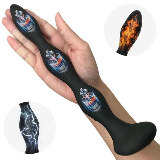 Plug Anal à Électrostimulation avec Chauffage Intelligent – Stimulateur Anal et Prostatique pour Homme et Femme | Sextoy Érotique Haute Technologie