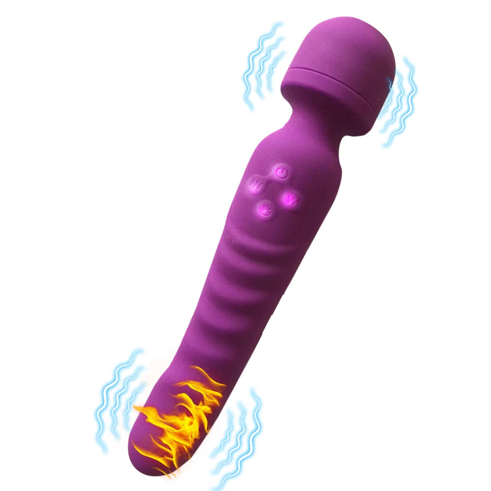 Vibromasseur AV Puissant pour Femme – Stimulation Point G, Clitoris & Massage Vaginal