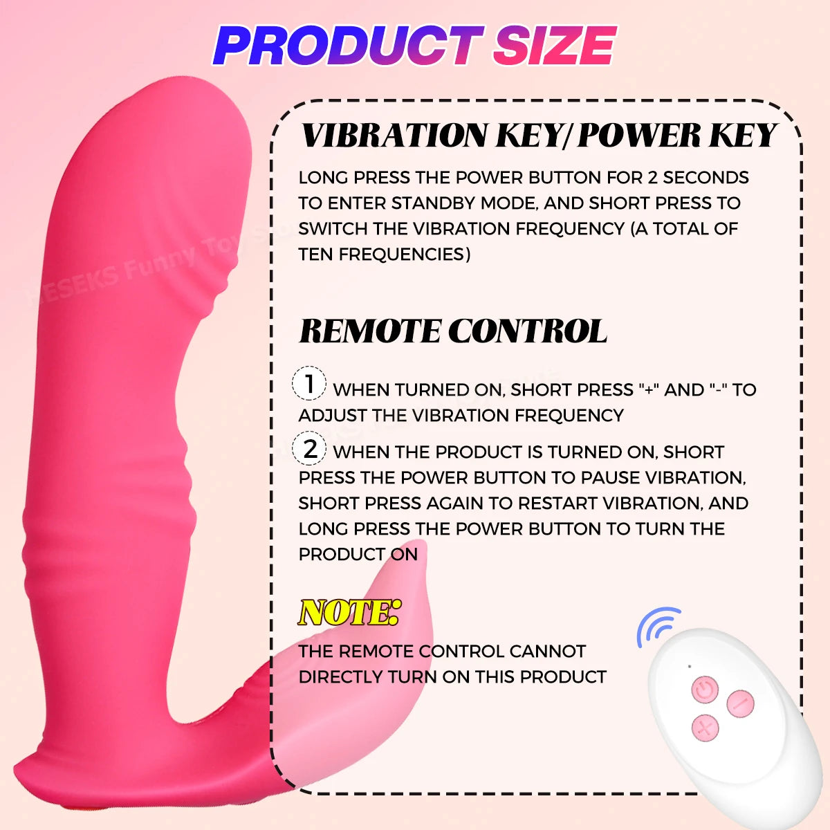 HESEKS Plug Anal Gonflable – Vibromasseur avec Télécommande & Stimulation Prostate/Vaginale