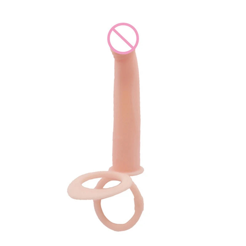 Double Pénétration - Sextoy Vibrant avec Plug Anal et Stimulateur Point G