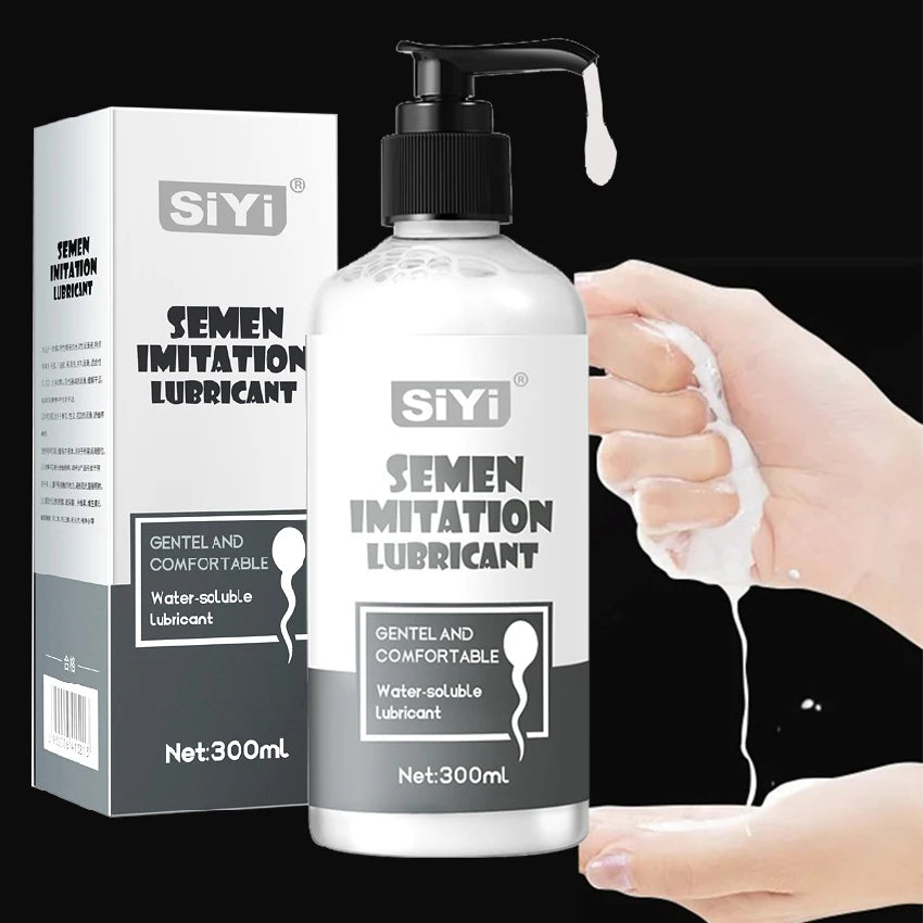Lubrifiant Intime Effet Sperme Saveur Fruits – Gel à Base d’Eau pour Pénétration et Sextoys