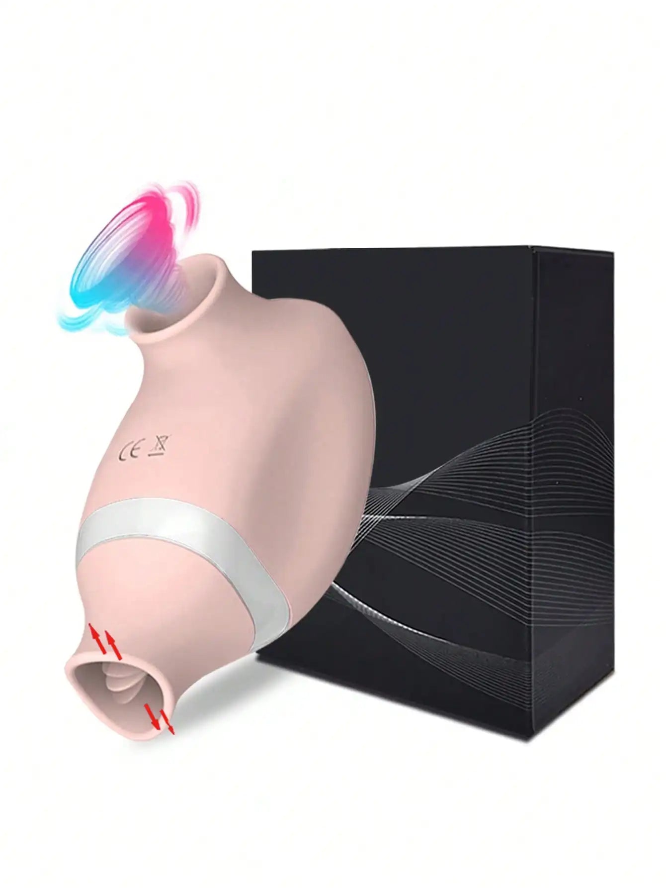 Stimulateur Clitoridien et Vaginal Double Action - Vibreur Succeur et Lècheur pour Femme | Sextoy Adulte
